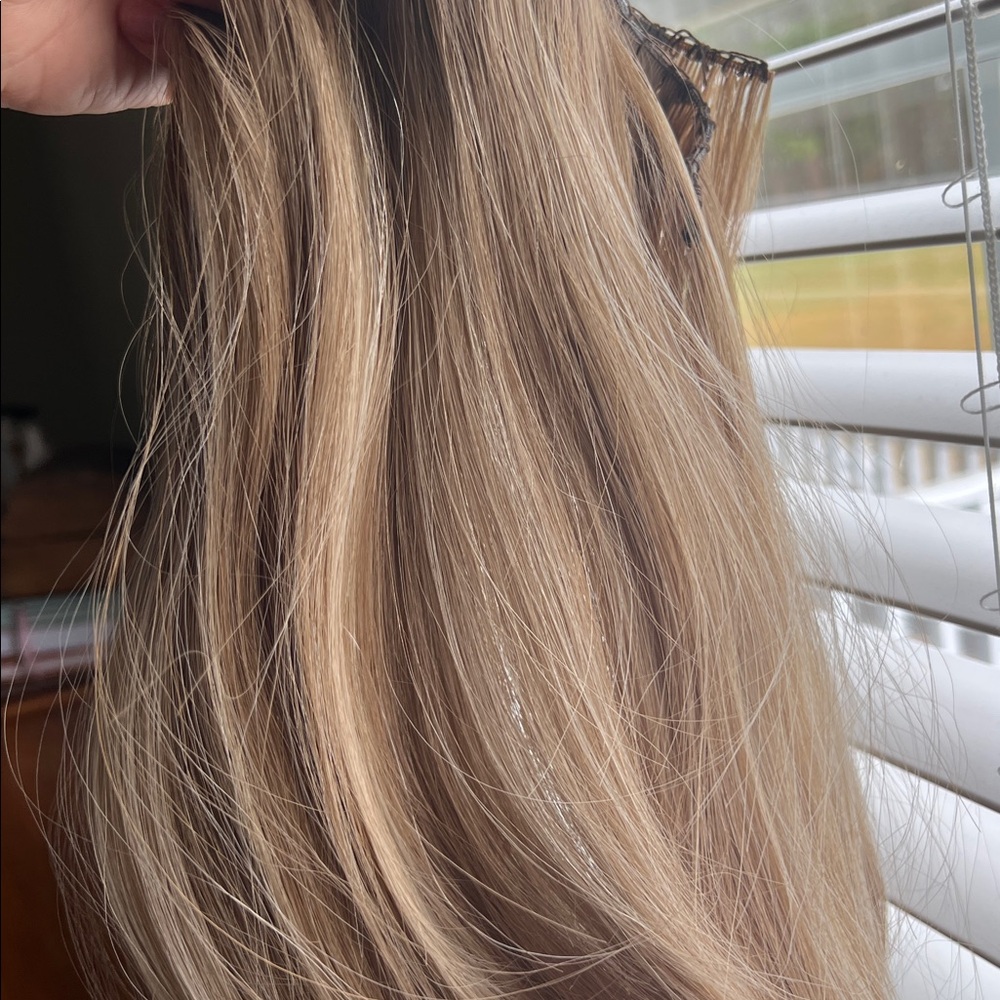 SEW IN WEFT Blonde/Brown Hair Extensions